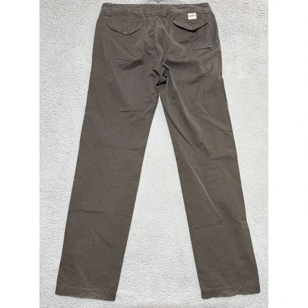 Masons Rescue Troops Ice Breaker Pant Mens size 34x35 Brown FLAWS - See Desc **
